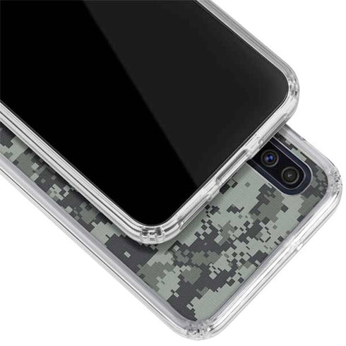 NHL Boston Bruins Camo Galaxy A50 Clear Case